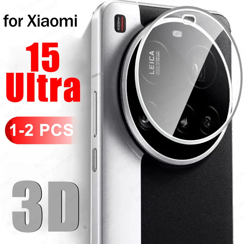 Photography Xiaomi 15 - 1-2 قطعة ثلاثية الأبعاد منحني HD