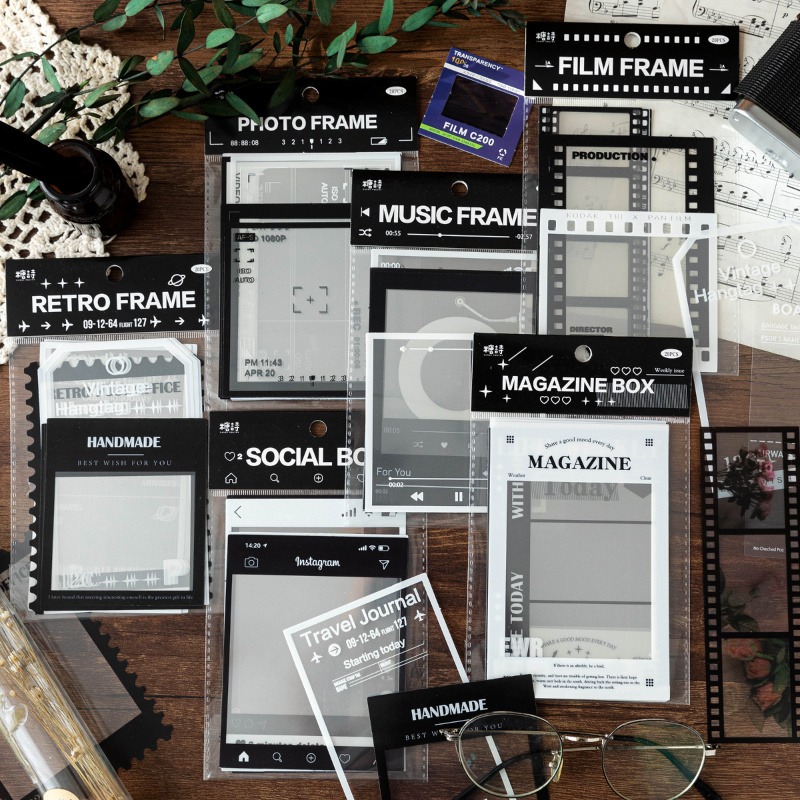 Photography Magazine - 6 عبوات من 90 ملصق إطار