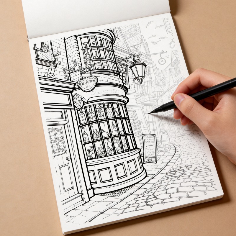 Photography Book - دفتر رسم جرافيتي، نسخة ممتعة عالية