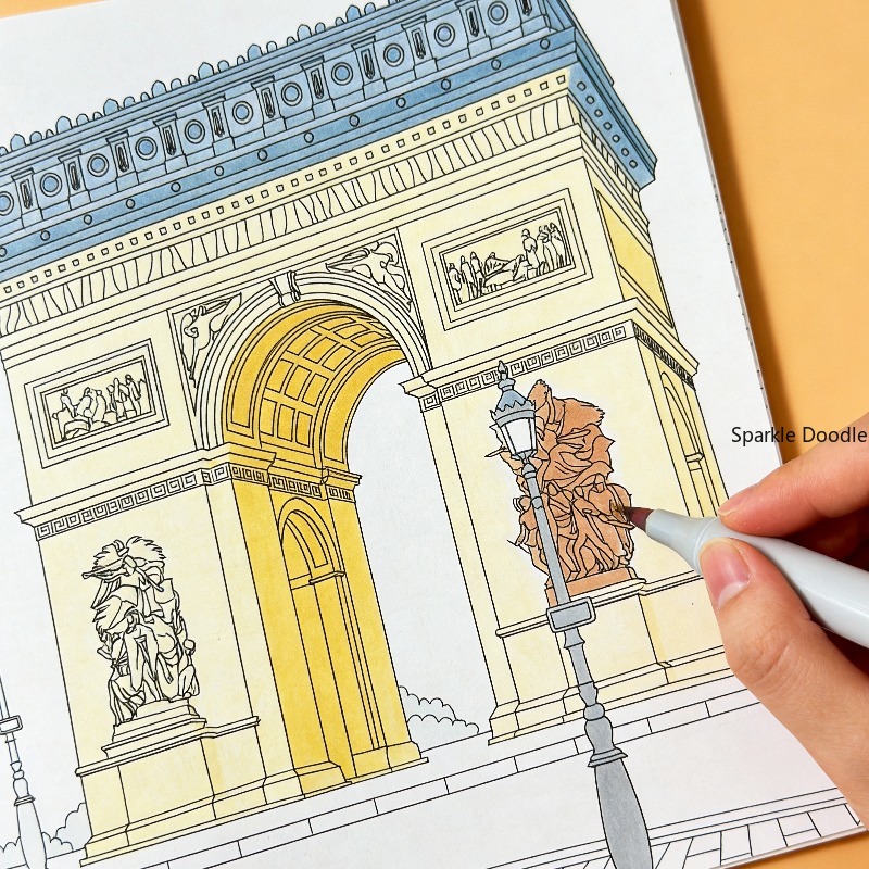 Photography Book - كتاب تلوين خطوط مرسومة عالية الدقة،