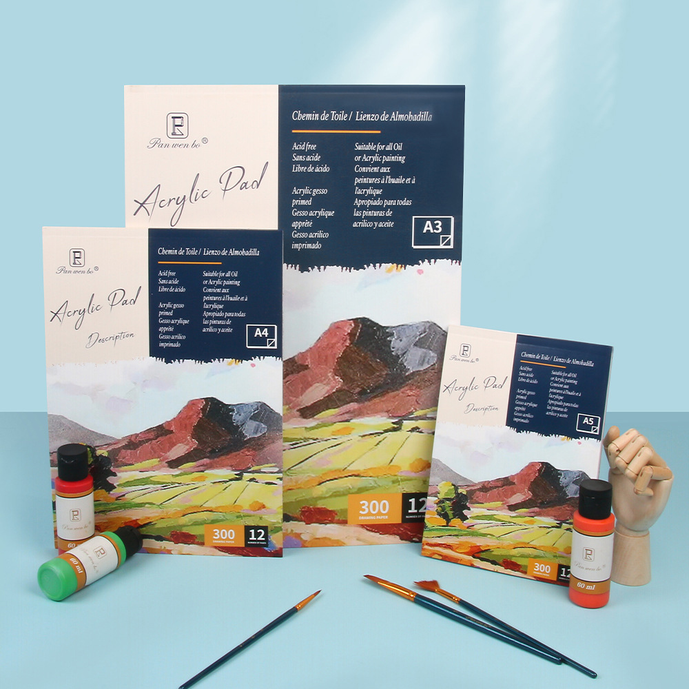 Photography Book - 300GSM كراسة الرسم الاكريليك للفنانين A3