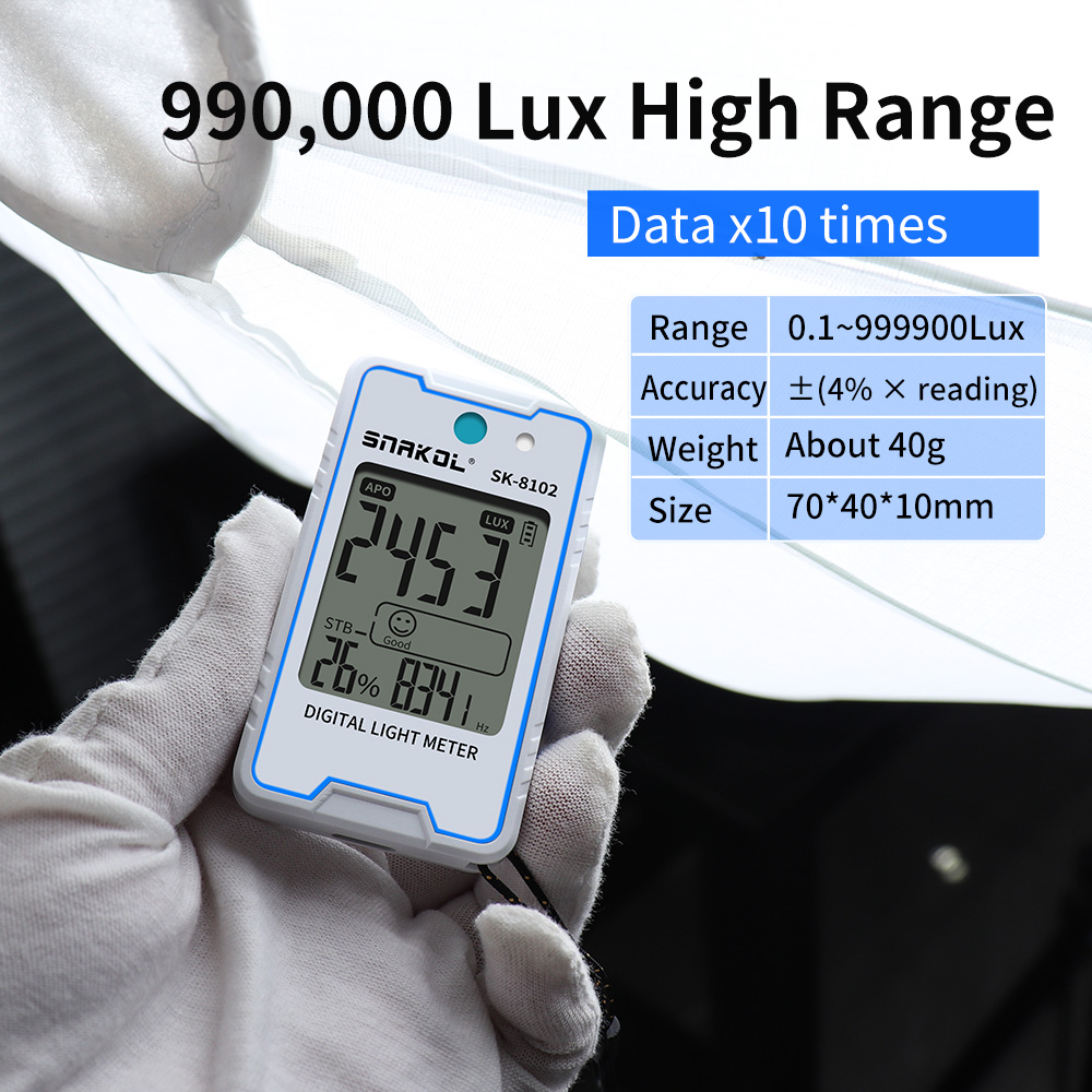 Photography Ratio - Snakol Mini Lux Meter مقياس الإضاءة
