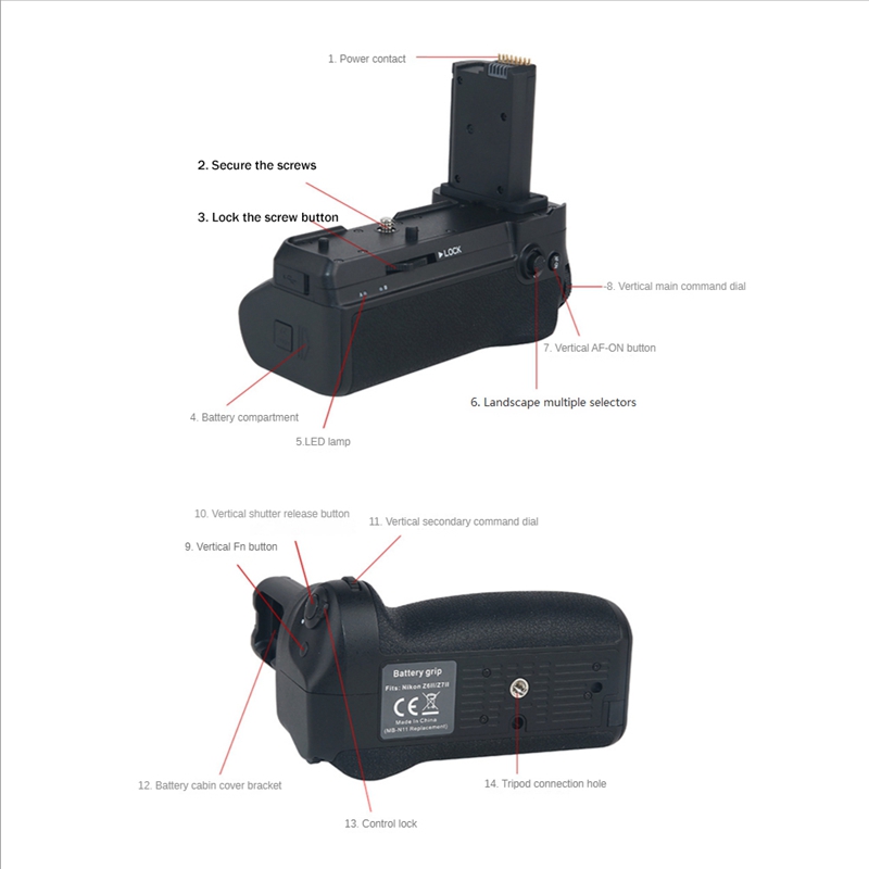 مقبض كاميرا SLR طراز MB-N11، ح - مراجعة Camera Battery Grip وسعره