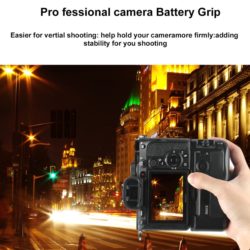 Meike MK-A7R IV Pro قبضة بطاري - مراجعة Camera Battery Grip وسعره