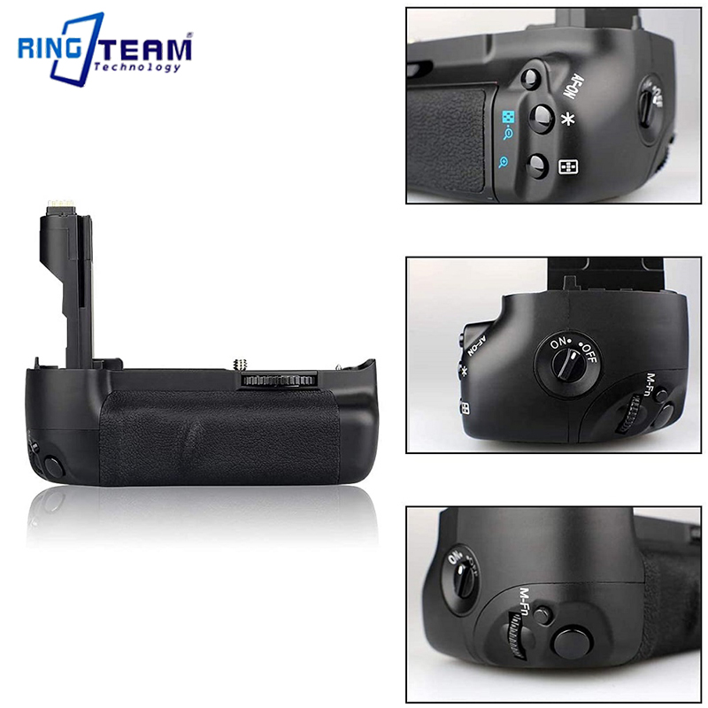 عمودي قبضة بطارية BG-E7 لكانون - مراجعة Camera Battery Grip وسعره