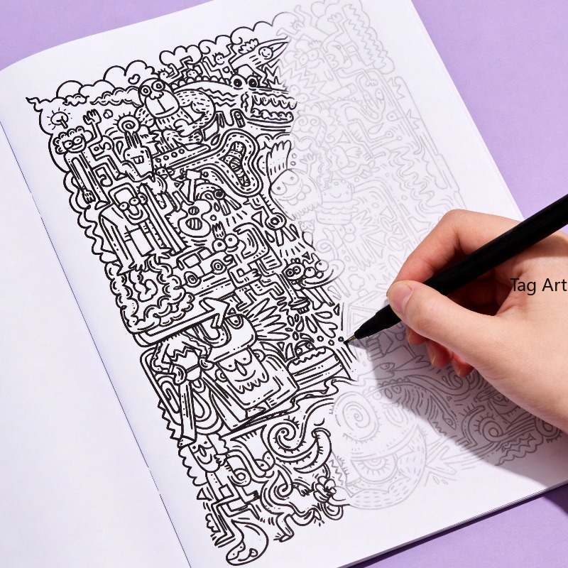 دفتر رسم للبالغين لتخفيف التوت - مراجعة Photography Book وسعره