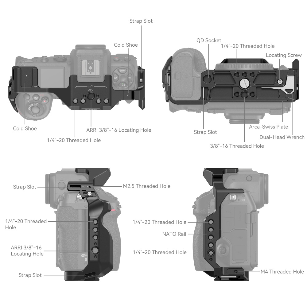 قفص كاميرا صغير الحجم لنيكون Z - مراجعة Camera Battery Grip وسعره