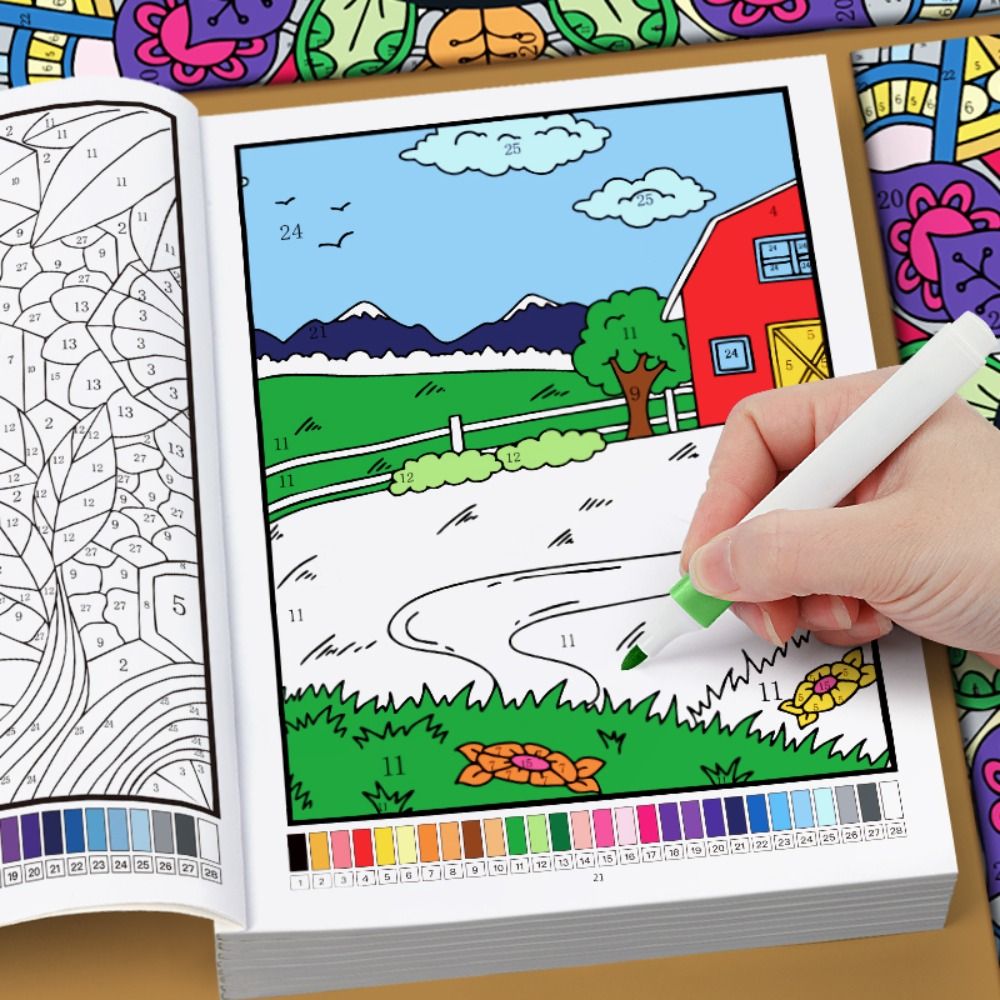 كتاب تلوين بالأرقام للرسم اليد - مراجعة Photography Book وسعره