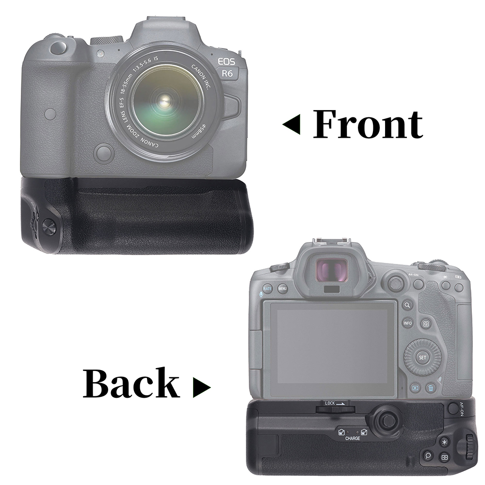 مقبض عمودي وظيفي يعمل بالبطاري - مراجعة Camera Battery Grip وسعره