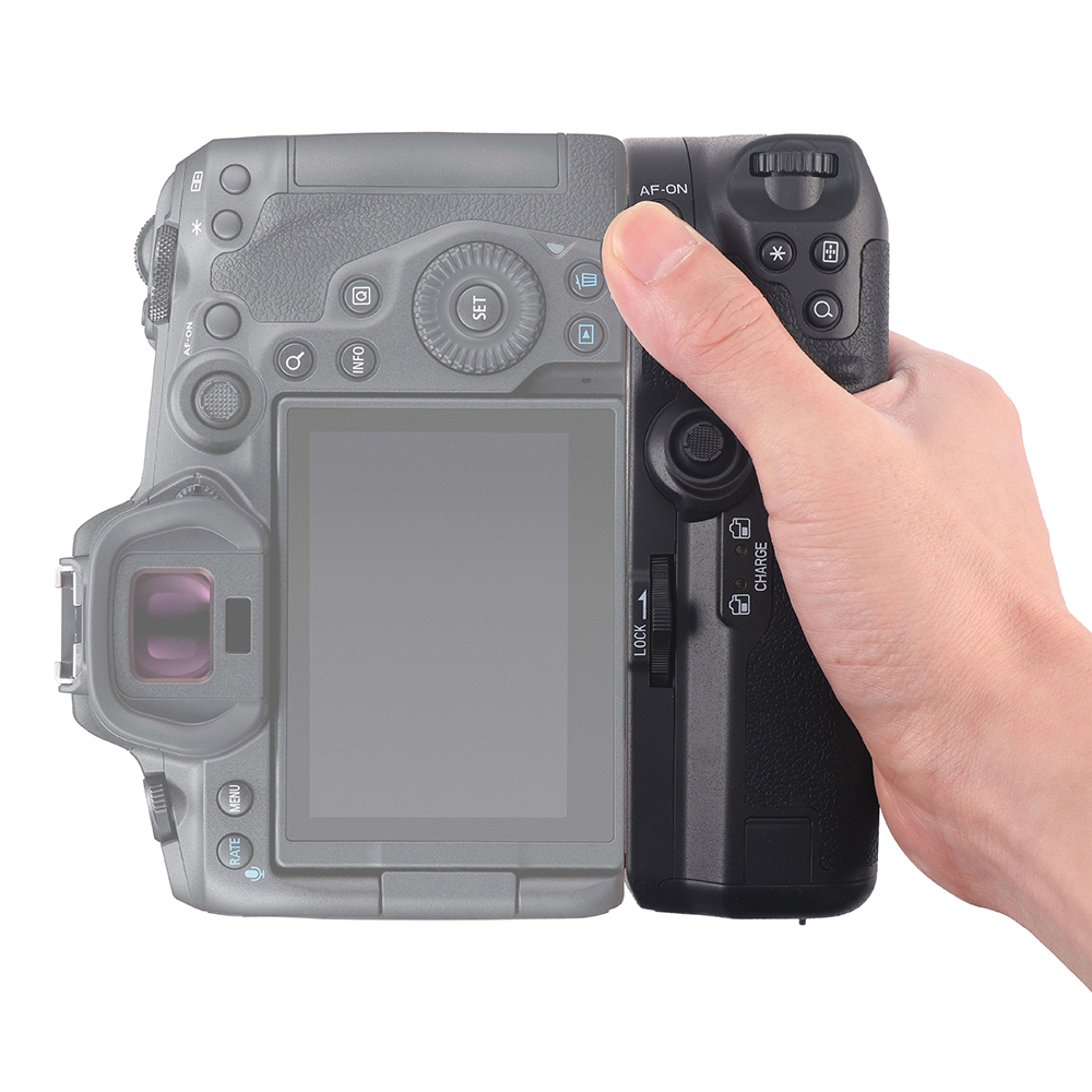 مقبض عمودي وظيفي يعمل بالبطاري - مراجعة Camera Battery Grip وسعره