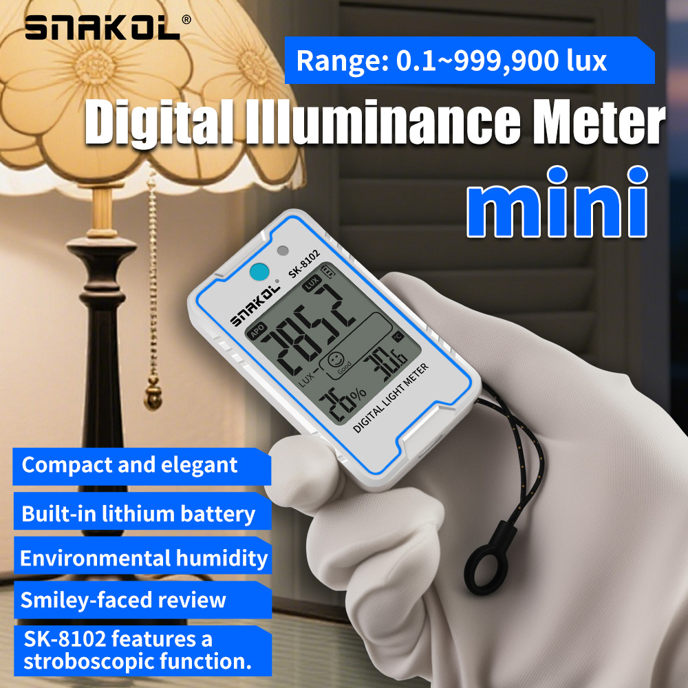 Snakol Mini Lux Meter مقياس ال - مراجعة Photography Ratio وسعره
